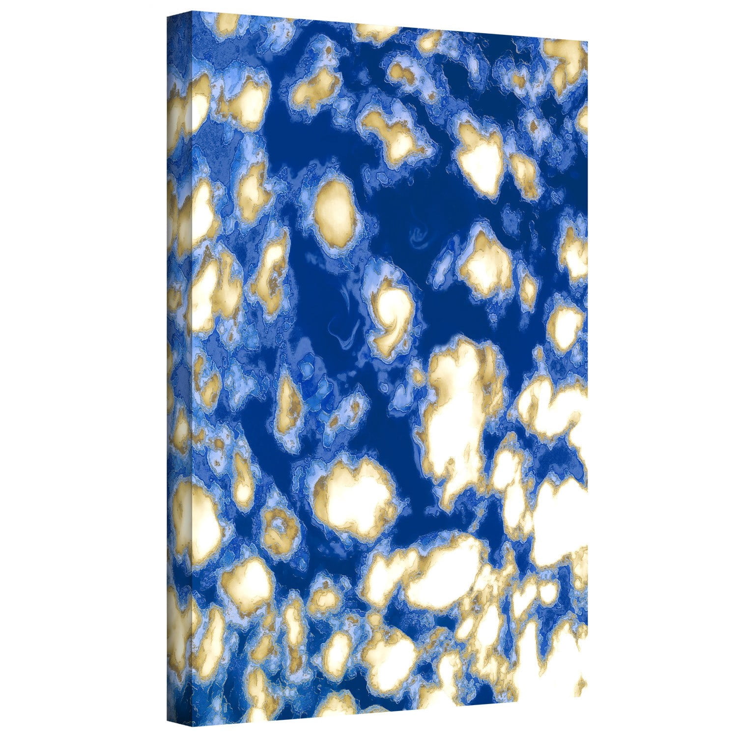 Dean Uhlinger '9 golden linings' Gallery-wrapped Canvas