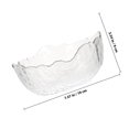 thumbnail image 2 of Creative Fruit Plate for Storage Transparent Glass Bowl, 2 of 5