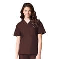 thumbnail image 2 of Maevn Core Unisex V-Neck Scrub Top & Unisex Seamless Scrub Pant Set, 2 of 5