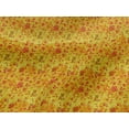 thumbnail image 4 of oneOone Viscose Jersey Yellow Fabric Batik Dress Material Fabric Print Fabric By The Yard 60 Inch Wide, 4 of 5