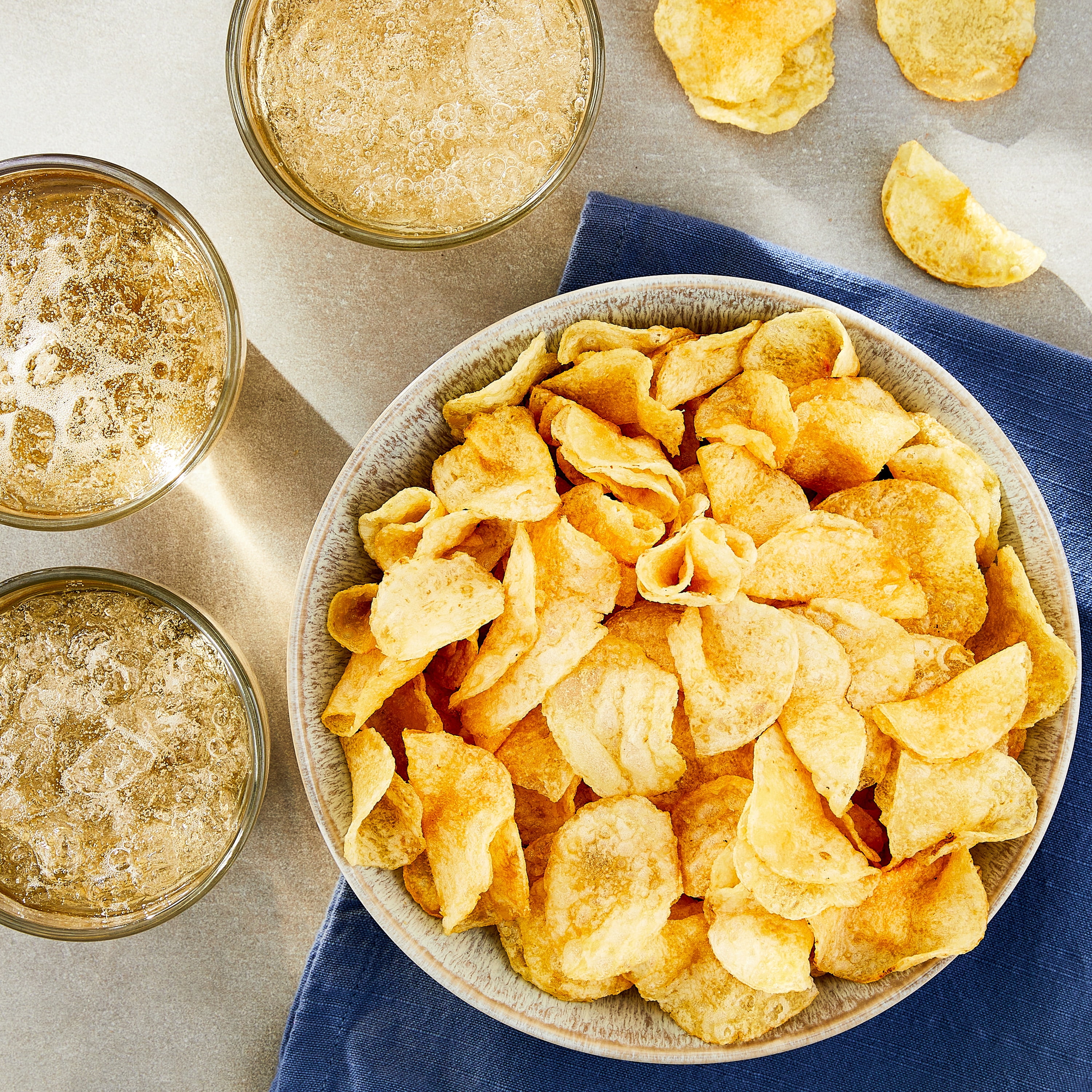 Great Value Kettle Cooked Lightly Salted Potato Chips, 8 oz