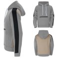 thumbnail image 2 of CONFREE Men's Hoodie Solid Color Hoodies For Men Long Sleeve Casual Pullover Hooded Sweatshirts With Pockets, 2 of 8