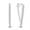 No.2, variant on NARMO Original 925 Sterling Silver Hoop Earrings AAA CZ Shining U-shaped for Women Jewelry Birthday Gift