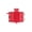 Red, variant on Mishimoto MMRT-1LP Universal Coolant Overflow Tank, 1 Quart, Polished