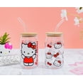 thumbnail image 3 of Set de vasos de vidrio Silver Buffalo Sanrio Hello Kitty 480 ml, 3 of 8