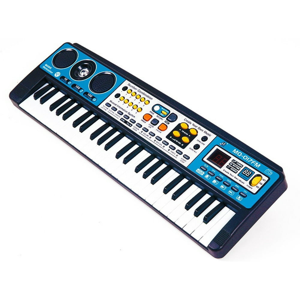 MQ017FM 49 Key Childs Toy Mini Electronic Keyboard Music Workstation