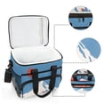 thumbnail image 6 of FORMRS Insulated Cooler Bag 24 Cans Capacity Soft Leakproof Lunch Box with Side Pockets, Snow Mountain, 6 of 7