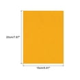 thumbnail image 2 of Self-Adhesive Velvet Patches Repair Patches Yellow 2 Pack, 2 of 5