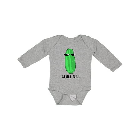 

Inktastic Chill Dill Gift Baby Boy or Baby Girl Long Sleeve Bodysuit