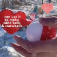 thumbnail image 5 of 4 Pack Snowball Tongs, Winter Snowball Maker Toy, Snowball Press, Snowball Tongs Heart Shaped Snowballs, Perfect Outdoor Play Snow Toys For Kids 1 . -, 5 of 5