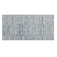 thumbnail image 2 of Washable Skid-Resistant Accent Rug Geometric Grey 24" x 48", 2 of 9
