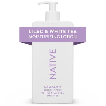 Native Moisturizing Hand & Body Lotion, Lilac & White Tea, Paraben Free, for Women and Men, 16.5 fl oz