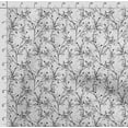 thumbnail image 4 of Soimoi Bird With Leaves Printed, Poly Canvas Fabric, Decor Sewing Fabric by The Yard 56 Inch Wide,Decorative Fabric for Curtains Tote Bags, White & Black, 4 of 5