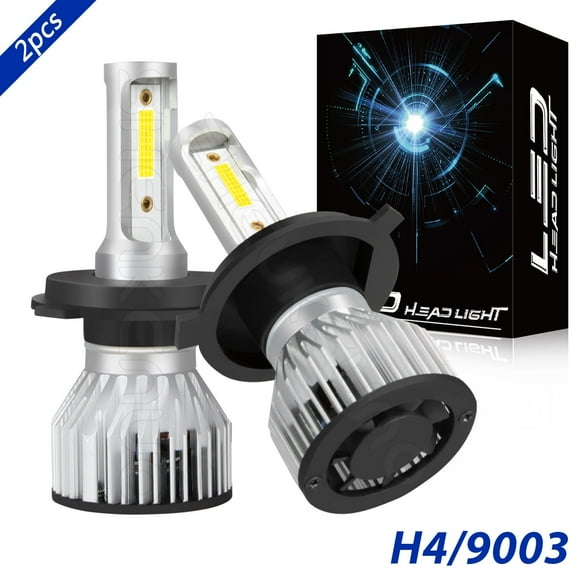 H4/9003 Hi-Low Dual Beam for Honda Element 2003-2006 2009-2011 LED Headlight Bulbs White 6000K 2x