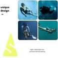 thumbnail image 3 of SEWACC 1Set Cave Diving Indicator Hook Triangular Yellow ABS for Divers, 3 of 8