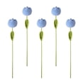 thumbnail image 2 of RXIRUCGD 5PC Crochet Tulips Without Vase Artificial Flower Finished Handmades Crochet Tulips Artificial Flower Simulation Flower, 2 of 6