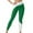 Green, variant on UAMVSH Yoga Leggings for Women Color Block Gym Athletic High Waist Slimming Pants Comfy Stretchy Skinny Running Workout Pants