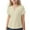Beige, variant on CFLVAEK Casual Summer Tshirts for Kids Girls Loose Fit Notch V Neck T Shirt Comfy Short Sleeve Teen Clothes Solid Color Basic Tees Beige 4 Years