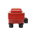 thumbnail image 3 of Set of 2 ISA Brand Red Color Ignition Coils and 8 ISA Spark Plugs Compatible with 1997-1999 Ford F-150 4.6L V8 -cc 281ci Replacement for FD487, 3 of 4