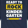 thumbnail image 3 of Instant Message - Ready to Rock Kindergarten - Toddler And Youth Long Sleeve Graphic T-Shirt, 3 of 6