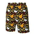thumbnail image 6 of Uemuo Farm Goose Pattern Men's Swim Trunks Hawaiian Beach Bathing Suit Swimsuits Beach Quick-Dry Shorts with Pockets-Medium, 6 of 9