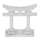 thumbnail image 1 of Mini puerta decorativa japonesa con forma de Torii, micropaisajismo, manualidades, adornos rojos, estatua de acuario en miniatura, 1 of 6