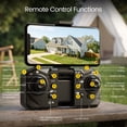 thumbnail image 3 of Drone with Camera, Lightweight, Wefone A13 Foldable, Obstacle Avoidance, Optical Flow Positioning, Brushless Motor, 2 Batteries, Black / Carbon Fiber, 3 of 13