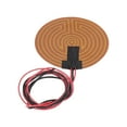 thumbnail image 4 of V Polyimide Heating Film,120W Round PI Heating Flexible Heating Film Polyimide Heater Plate Enhanced Durability, 4 of 14