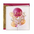 thumbnail image 1 of Tarjeta de cumpleaños Hallmark Signature Happy You Day 14 x 14 cm, 1 of 6