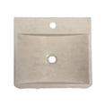 thumbnail image 6 of Rectangular Sloped Vessel Sink with Faucet Extension - Sunny Yellow Marble, 6 of 11