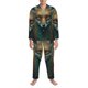 thumbnail image 3 of Balery Vintage Pattern Fox Pijama para Hombre de Dos Piezas con Manga Larga, Conjunto de Dormir y Descanso Suave con Bolsillos-Medium, 3 of 7