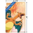 thumbnail image 3 of Pokémon - Charizard 006 Wall Poster with Pushpins, 22.375" x 34", 3 of 6