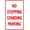 Warning Sign 1, variant on Metal Paramedic Parking Only Sign - 8"x12", Prompt Decor for Home, Office, Enterprise, Emergency Zones
