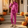 thumbnail image 2 of Girls Shiny Metallic Mock Neck Unitard Long Sleeve Full Jumpsuit Kids Slim Fit Bodysuit Dance Leotard Turtleneck Jumpsuit, 2 of 8