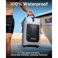 thumbnail image 3 of Gonex 35L Waterproof Backpack Dry Bag, Roll Top Floating Backpack for Kayak, Surfing, Hiking, Camping, Travel, 3 of 9