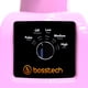 thumbnail image 4 of Licuadora 750W Vidrio 2L Perilla 3Vel Bosstech B3 Rosa, 4 of 5