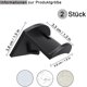 thumbnail image 2 of 2 piezas de soporte para auriculares, soporte para auriculares de gel de sílice que no requiere perforaciones, con soporte para auriculares con gancho, blanco, 2 of 5