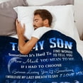 thumbnail image 5 of Son Gifts Blanket - to My Son - Son Gifts from Mom/Dad - Funny Gifts for Son Blanket - Best Birthday Gift Ideas for Son - Gifts for Grown Son - Son Gift from Mother or Father Blankets, 5 of 7