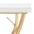 thumbnail image 6 of Safavieh Ben Marble Accent Table in White and Gold, 6 of 7