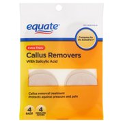Equate Extra Thick Callus Removers, 8 count