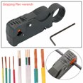thumbnail image 2 of Automatic Stripping Plier Cable Stripper Tools Double stripped Wire Black(Clearance), 2 of 8