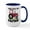 White/Navy Inside, variant on CafePress - Just Call Me Papaw Red Tractor Mugs - 15 oz Ceramic Large White Novelty Mug