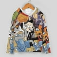 thumbnail image 3 of Looney Tunes Cartoons 2 Piece Outfits Hoodie Sweatsuits Set Sweatpants Long Sleeve Sweatshirt Matching Joggers Tracksuit Sets, 3 of 7