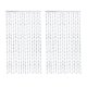 thumbnail image 1 of Cortinas de papel de aluminio, decoraciones para despedida de soltera - Juego de 2 Adepaton CPB-SSW254-7, 1 of 5