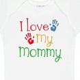 thumbnail image 4 of Inktastic I Love My Mommy Handprints Boys or Girls Baby Bodysuit, 4 of 5