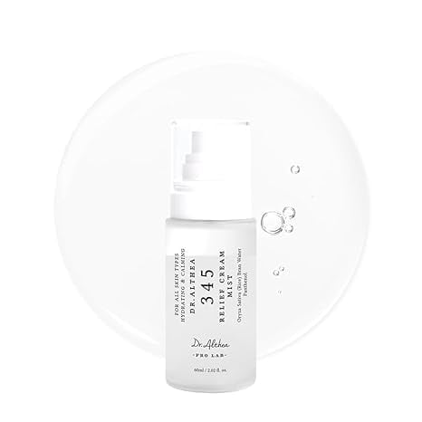 Dr. Althea 345 Soothing & Moisturizing Mist | Moisturizing Facial Mist with Rice Extract | Soothes Sensitive Skin | Vegan Korean Skincare, 59 ml