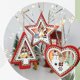thumbnail image 2 of Inteprter Colgante de estrella de árbol de Navidad con cuerda, adorno colgante de interior hueco de luminosa, decoraciones de puerta de dormitorio Kits de decoración para fiestas Estrella Inteprter HA068045-03, 2 of 6