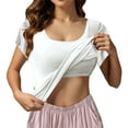thumbnail image 1 of Women's Seamless Bralette Tank Top With Built In Cups, 1 of 4