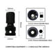 thumbnail image 4 of Adaptador De Impacto De 6x1/2" A 1/4" Para Punta De Destornillador, Casquillo Telescópico Para Ingenieros 6 piezas, 4 of 5