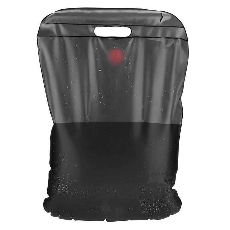 OITTo Haueeschoen Portable Outdoor Shower Storage Bucket with lid and  Handle, Black Plastic Large Water Storage Container, Solar Shower Bucket  with